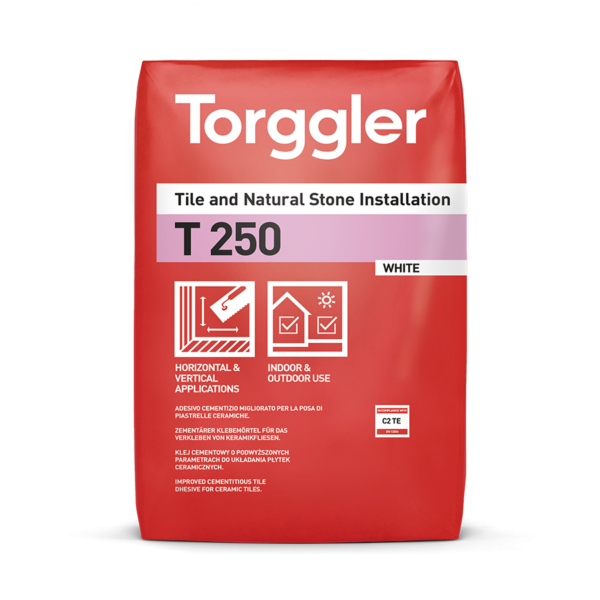 T 250 Bílá, Pytel, 25 kg