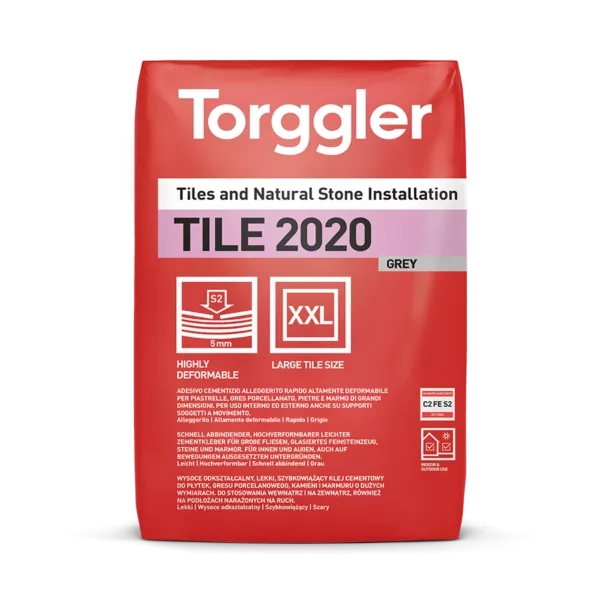 Tile 2020 Bílá, Pytel, 15 kg