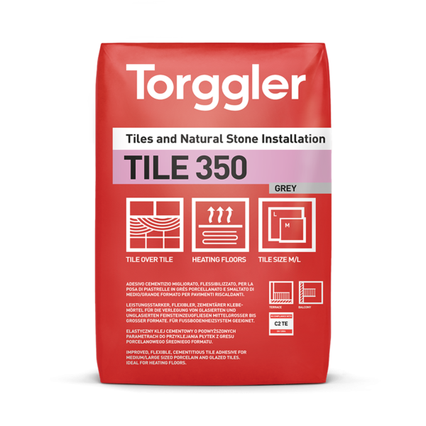 Tile 350 Bílá, Pytel, 25 kg